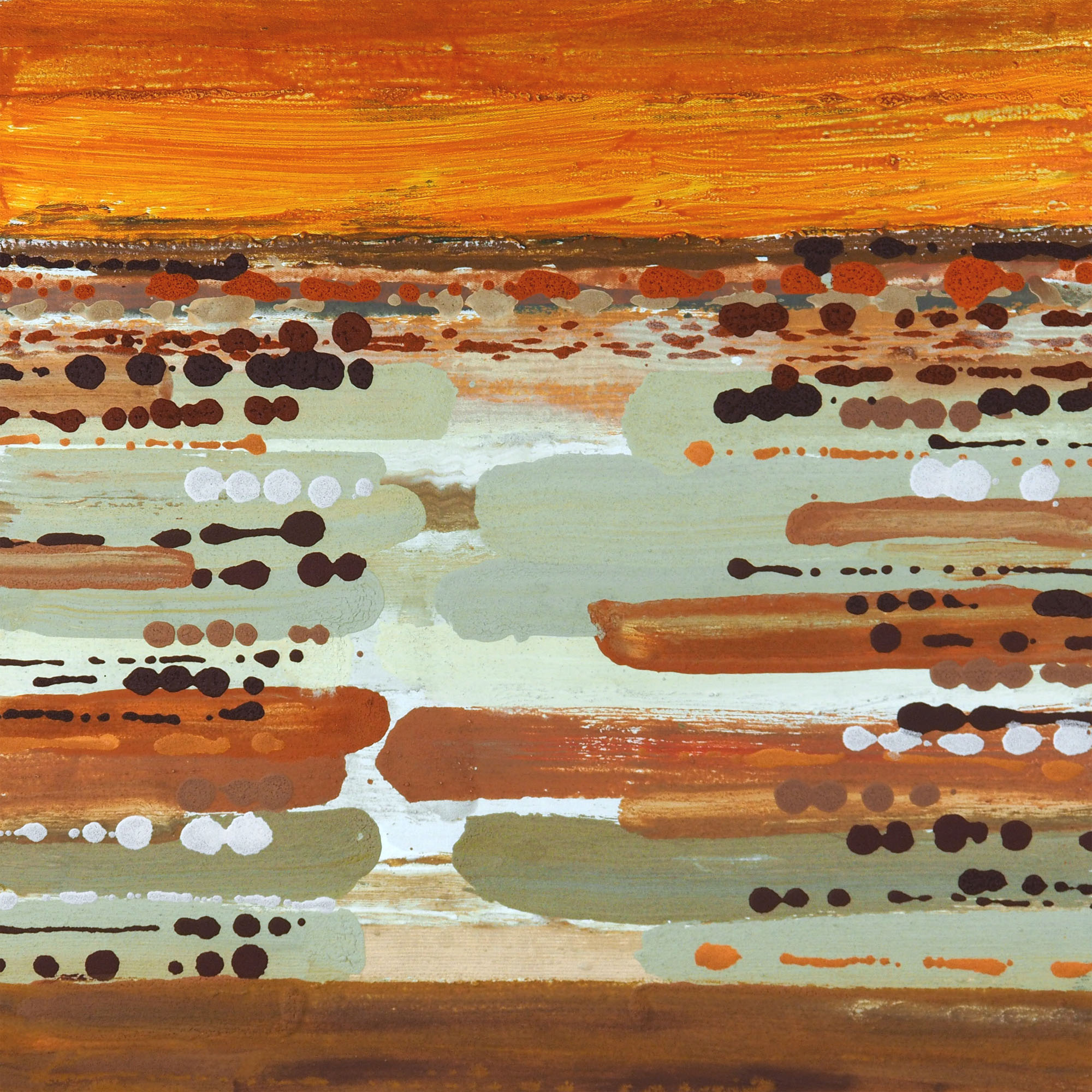 Bartos saro abstract painting